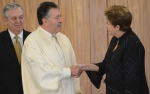 Dilma recebe credenciais de novos embaixadores 4127